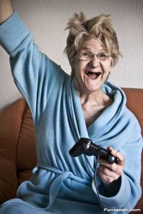 In the not-too-distant-future, your grandma may give you a run for your money on your video games. Photo credit: http://www.funtoosh.com/pictures/